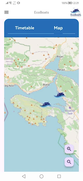 EcoBoats aplikacija - pregled aplikacije iz Google Play prikaza